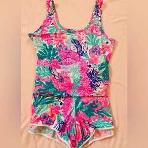 Lilly Pulitzer 2pc Pajama set Sz M